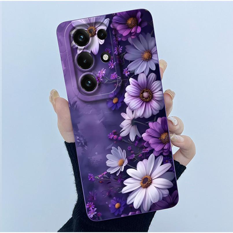 Чехол для Itel S26 Ultra Super 26 Ultra S688LN, имитация масляной живописи, цветочный узор, силиконовый мягкий чехол, новый противоударный задний чехол.