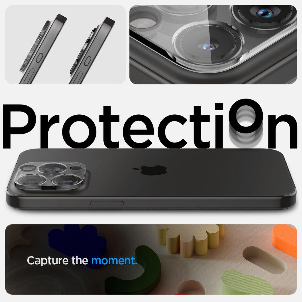 Camera Cover for iPhone 1415 Pro Pro Max Transparent SET of 2