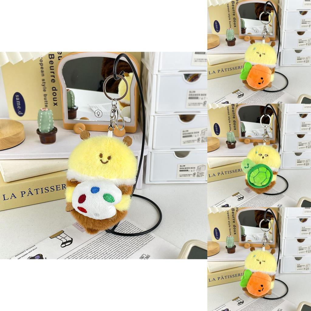 Очаровательный плюшевый брелок-пчелка Уникальный дизайн для пар Идеально подходит для украшения сумки