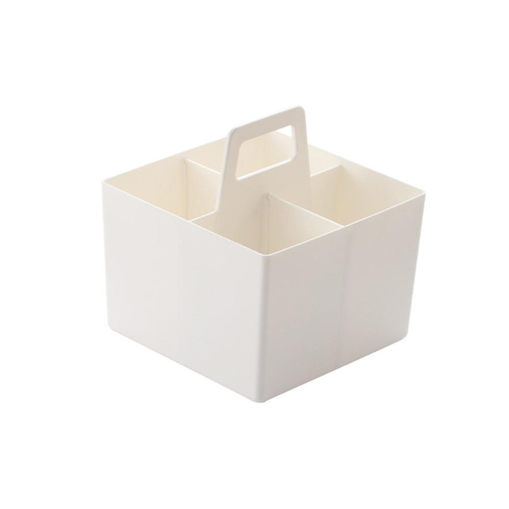 Коробка для хранения канцелярских товаров, экономящая место, Многофункциональная косметичка, Настольный органайзер, Дом