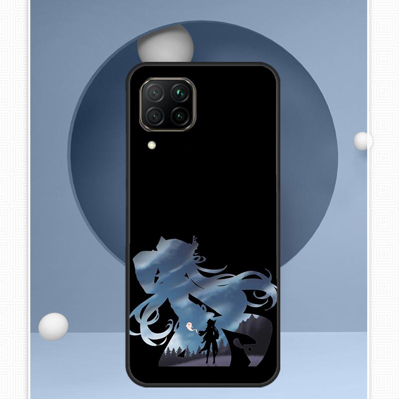 Чехол для Huawei Nova Y91 Y60 Y70 Y72 Y90 Y61 12s 12i 11i 8i 10 9 SE P20 P40 Lite P30 P60 Pro с рисунком Ху Тао из Genshin Impact