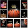 Вдохновляющая цитата о баскетболе Холст Картина Современный Постер и Принт для Комнаты Мальчика Модное Искусство для Стен Клуба Тренажерный Зал Домашний Декор