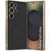 Case for Samsung Galaxy S25 Ultra, GKK Leather, Carbon Black