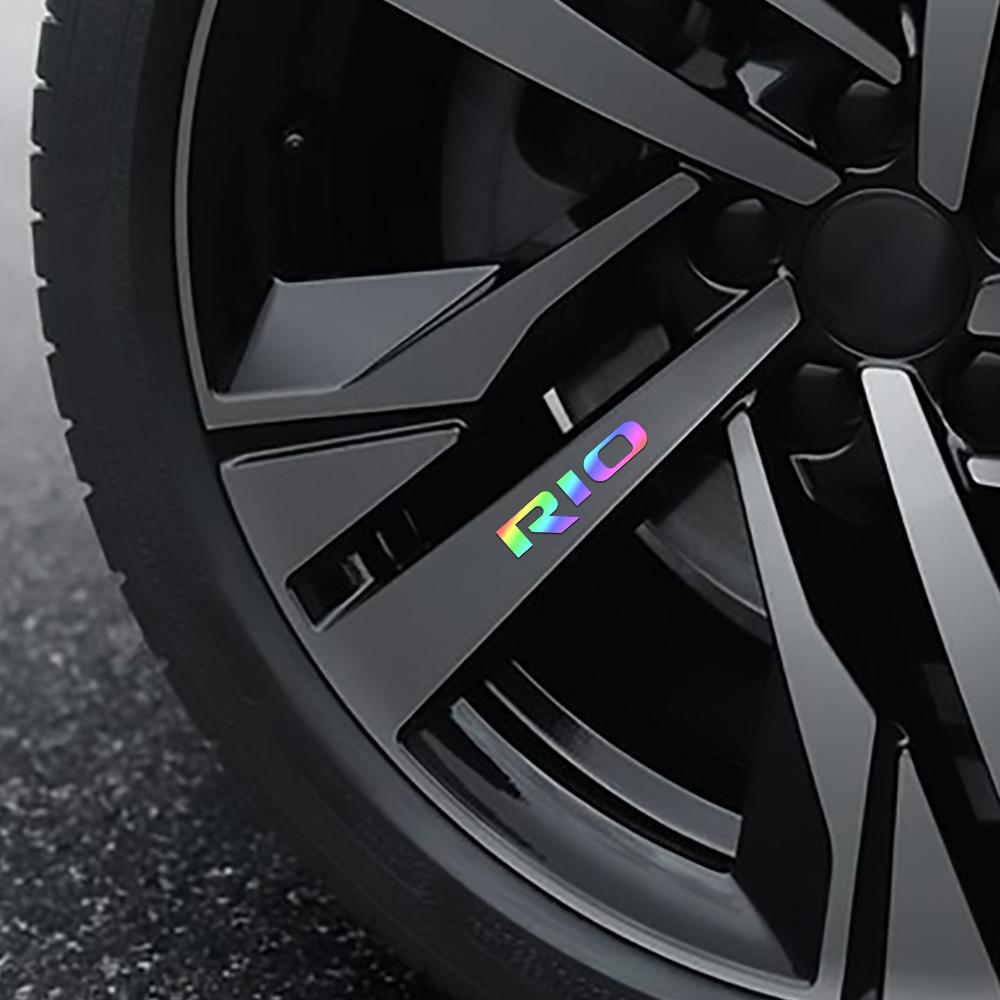 AABIW1 4PC Car Door Handle Decorative Sticker Vinyl Decal For Kia Sportage Rio Sorento Soul Ceed Forte Cadenza Cerato K1 K2 K3 K5 K6 K9
