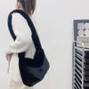 Сумка-тоут из искусственного меха для женщин, зимняя плюшевая сумка через плечо, пушистая сумка-мессенджер для женщин, мягкие пушистые сумки, сумка-ведро для покупок, сумка-хобо MIT