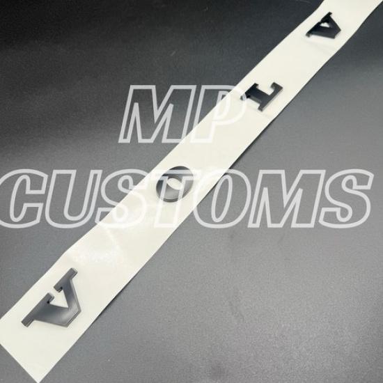 Матовые черные буквы Volvo Подходят для VOLVO S90 V90 XC40 XC60 XC90 V40 V60 S60