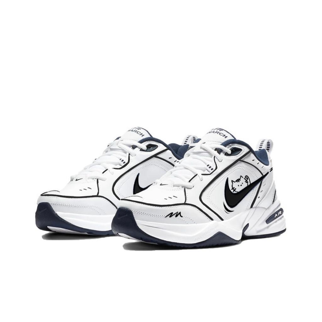Nike Air Monarch 4 Pointillism Creation, Hello Kitten Slip Resistant Abrasion Resistant 415445-102(Team555-)