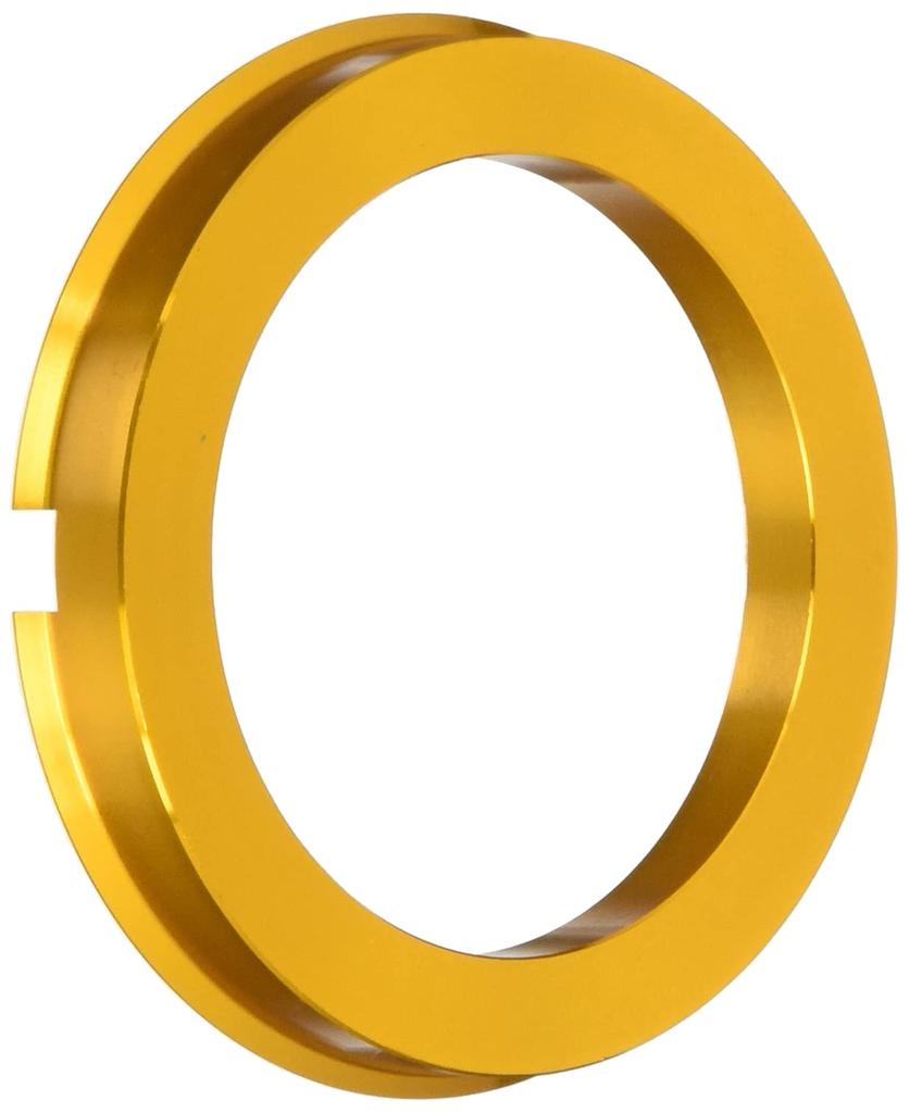 KYO-EI U7356 ЦЕНТРИРУЮЩЕЕ КОЛЬЦО 2,9 дюйма (73 мм) / 2,2 дюйма (56 мм), Включает козырек, алюминий/золото