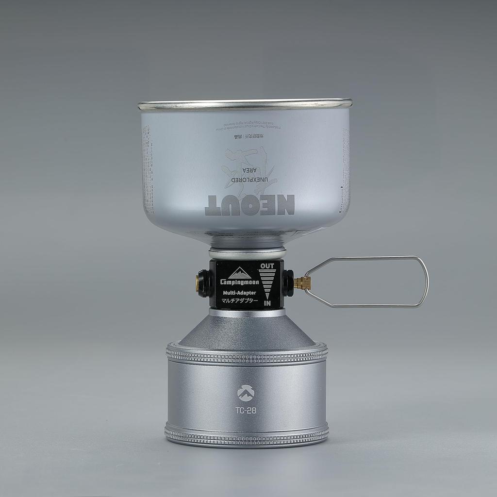 CAMPING MOON Кемпинговый карманный газовый фонарь типа OD с насадкой-горелкой-факелом TC-28