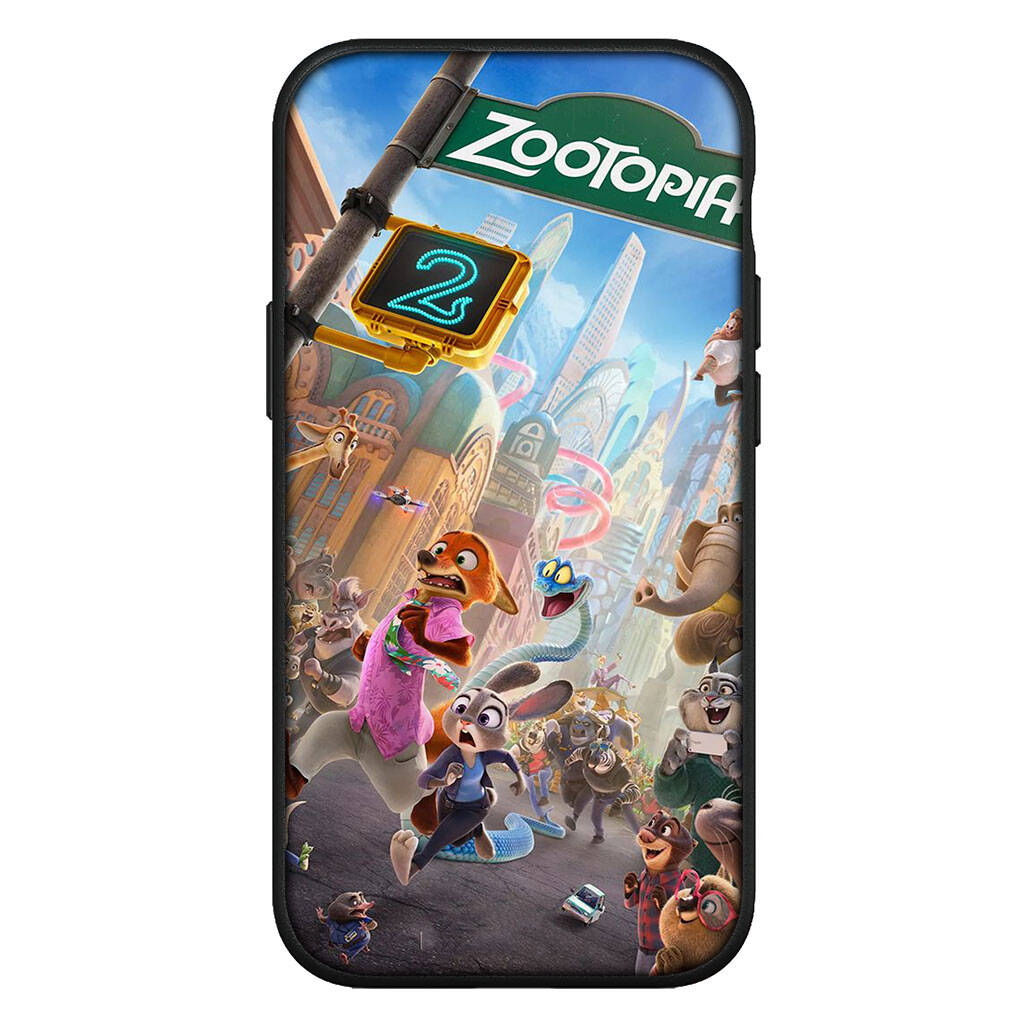 Для Samsung Galaxy S25 S24 S23 S22 Ultra FE Plus A17 A37 A57 A56 A55 A06 A16 A15 A36 A26 A35 A05 A25 A54 Чехол для телефона Джуди Ник Гэри Зверополис 2 Постер