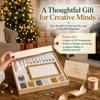 1 Set Gem Art Christmas Tree Art Kit DIY Holiday Craft Kit Tree Decoration Kit  Christmas Crafting