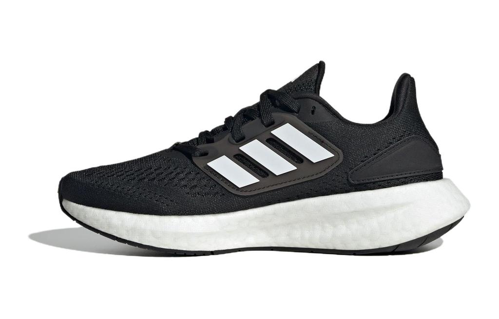 adidas Pure Boost Беговые износостойкие дышащие низкие детские беговые кроссовки Черные Подростковые ID8480
