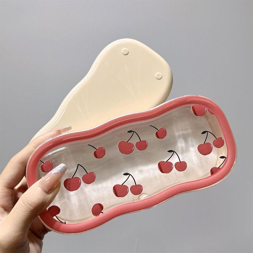 Hard Shell Eyeglass Case Cherry Eyewear Holder Fashion Glasses Case for Sunglasses Reading Glasses