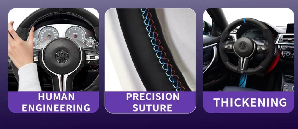Для BMW Серии F20 F22 F23 F30 F31 F32 F33 F36 M3 F87 M2 F80 M3 F82 F83 Обновление Рулевого Колеса с Половиной Кожи Алькантара Не включает подушки безопасности