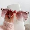 Square Fashion Sunglasses Woman Oversized Design Retro Sun Glasses Female Vintage Gradient Shades Oculos De Sol