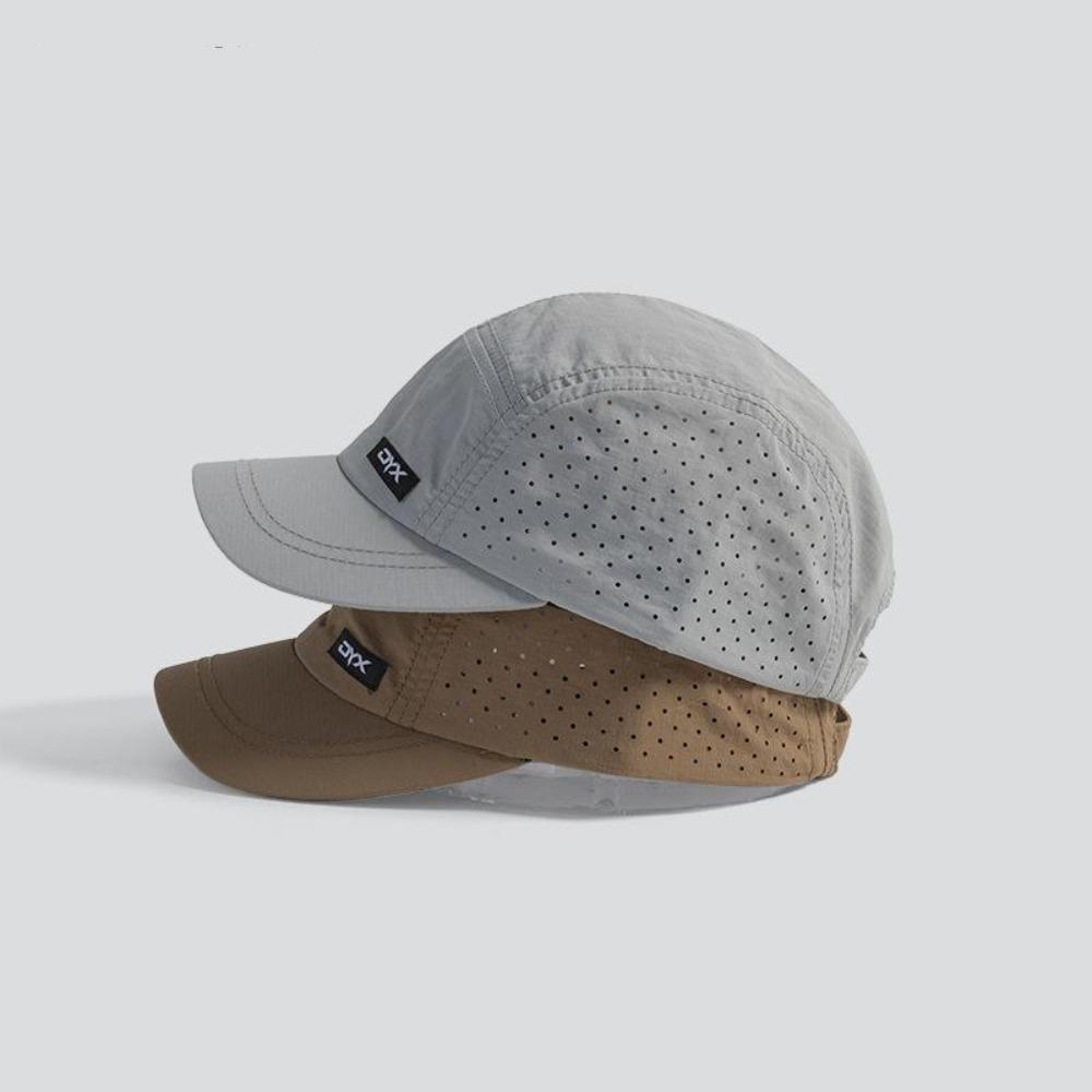 Повседневные Бейсболки с Козырьком Защита от Солнца Быстросохнущие Snapback Кепка Дышащая Сетчатая Кепка Тракер Мужские