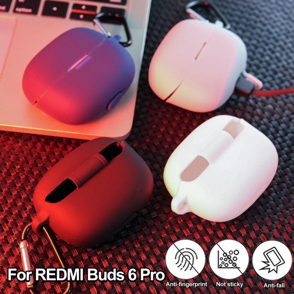 Anti-Scratch Protective Case Silicone Cover Shell for Redmi Buds 6 Pro Headphone Accessories
