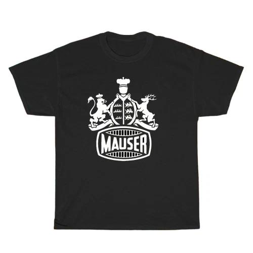 Новая футболка унисекс с логотипом Mauser, забавная, размеры от S до 5XL