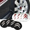 4 шт. Автомобильные наклейки Наклейка на центральную заглушку ступицы колеса для Elysee Berling C4 C5 C1 DS3 Picasso C2 C3 Xsara Cactus Saxo DS4 DS6