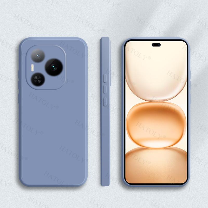 Чехол-бампер для Honor Power Для Honor Power Противоударный Жидкий силикон Конфетный цвет Чехол для Honor Power 6,78 дюйма