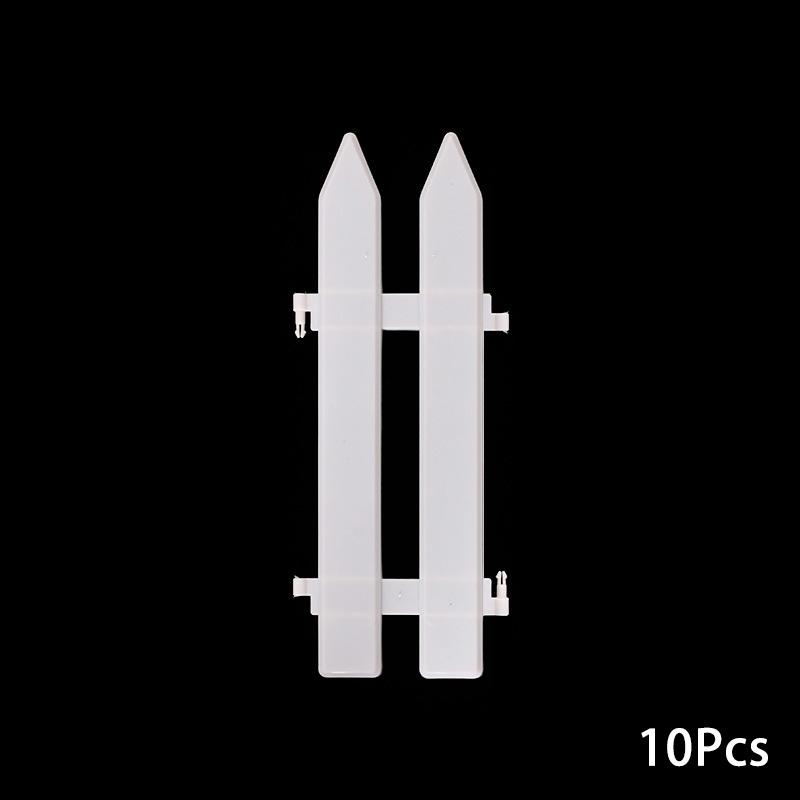 5/10 шт. модный рождественский забор своими руками, белый штакетник, пояс для рождественской елки, садовый забор, домашний декор, окантовка двора