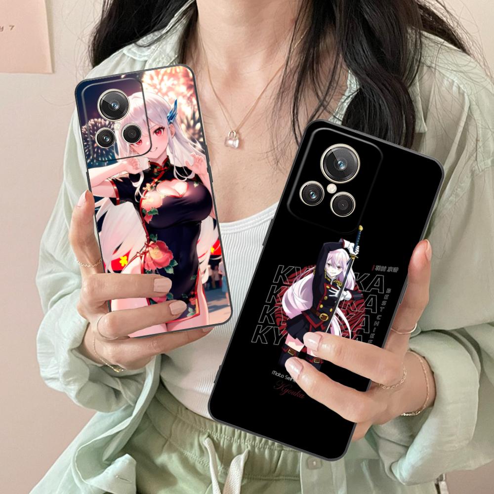 Чехол для телефона Mato seihei no slave Uzen Kyouka для Realme GT 8 Neo Pro C75 73 71 C67 65 C55 53 C35 31 C20 15 Печатная крышка