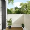 VidaXL Balcony Screen, Garden Privacy Screen, Protection Screen, Outdoor Terrace Privacy Screen, Cream 120x700 Cm 100% 4000207