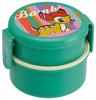 Skater Bento Rice Ball Made In Disney Retro Bambi Box, 500ml, Two-Tier, Round, Case, Antibacterial, Japan, Design, ONWR1AG-A