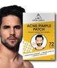UrbanGabru Acne Pimple Patch - 72 Invisible Facial Stickers | Active Acne Absorbing Patch | Reduces Pimple Overnight | Reduces Excess Oil