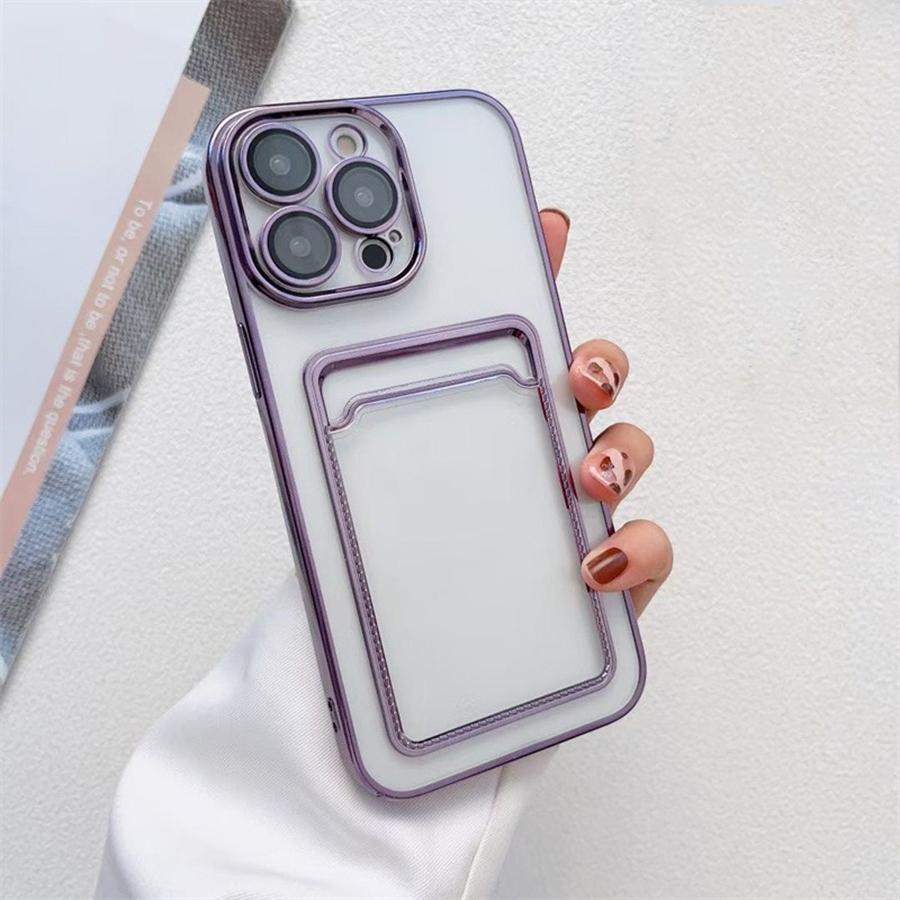 Роскошный чехол-кошелек с рамкой и держателем для карт для iPhone 16, 15, 14, 13, 12, 11 Pro Max, 16 Plus, 15 Pro, 14 Pro Max, мягкий противоударный чехол из ТПУ