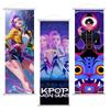 KPop Demon Hunters Poster Hanging Painting Cartoon Huntrix Girl Zoey Rumi Mira Anime Poster Wall Decor Art Home Decoration