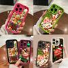 N107 Happy New Year Christmas art Мягкие чехлы для телефонов Angel Eyes для iPhone 16 15 14 13 11 Pro Max 8 7 6s Plus 12 mini XR XS Max SE Противоударный чехол