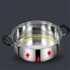Stainless Steel Vegetable Food Steamer with Handle Steamer Basket Thick Steaming Grid Drainer Cooking Utensils