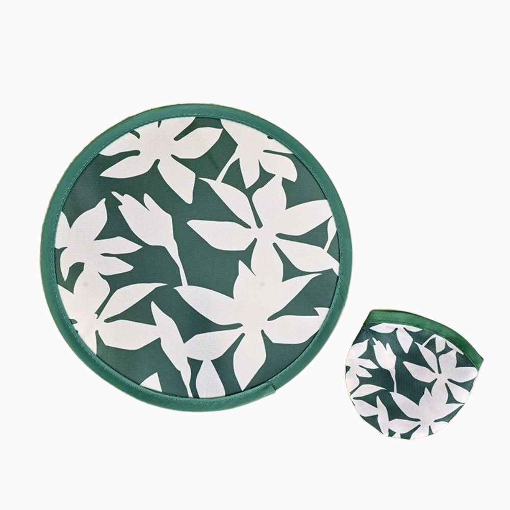 Flower Round Foldable Hand Fans Round Shape Cooling Fans Portable Pocket Fans Office