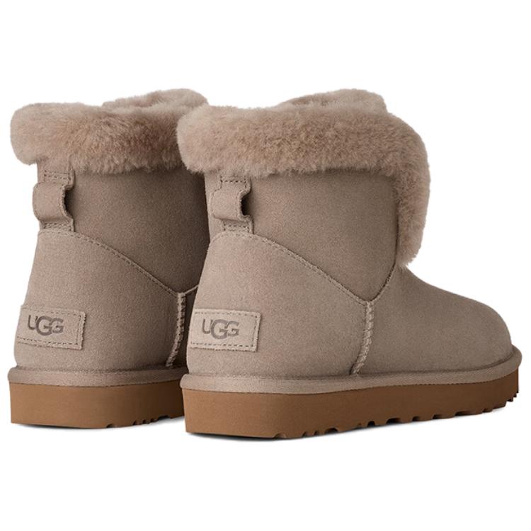 UGG Classic Mini Sheepskin Warm Versatile Vintage Short Snow Boots Women Boots 1174576-CBBLG
