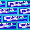 Toothnote Whitening Toothpaste, Aquamint Flavor, 100g, 3 Pieces