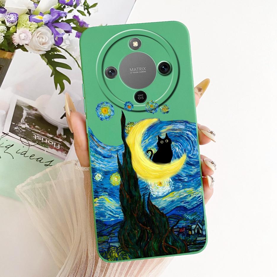 Чехол для Honor Magic 8 Lite Чехол для Honor X9d MTN-NX1 Милый Чехол с Мультяшным Рисунком Собаки Панды Силиконовый Чехол для Honor X70 X 70 HonorX9d Мягкие Fundas