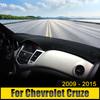 Автомобильные аксессуары для Chevrolet Cruze 2009 2010 2011 2012 2013 2014 2015 Крышка приборной панели, защитный коврик от солнца, анти-УФ-ковры