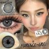 Eyeshare 1 пара контактных линз серии FLORENCE для глаз 14,5 мм серо-коричневые натуральные линзы красота зрачков для Satuden