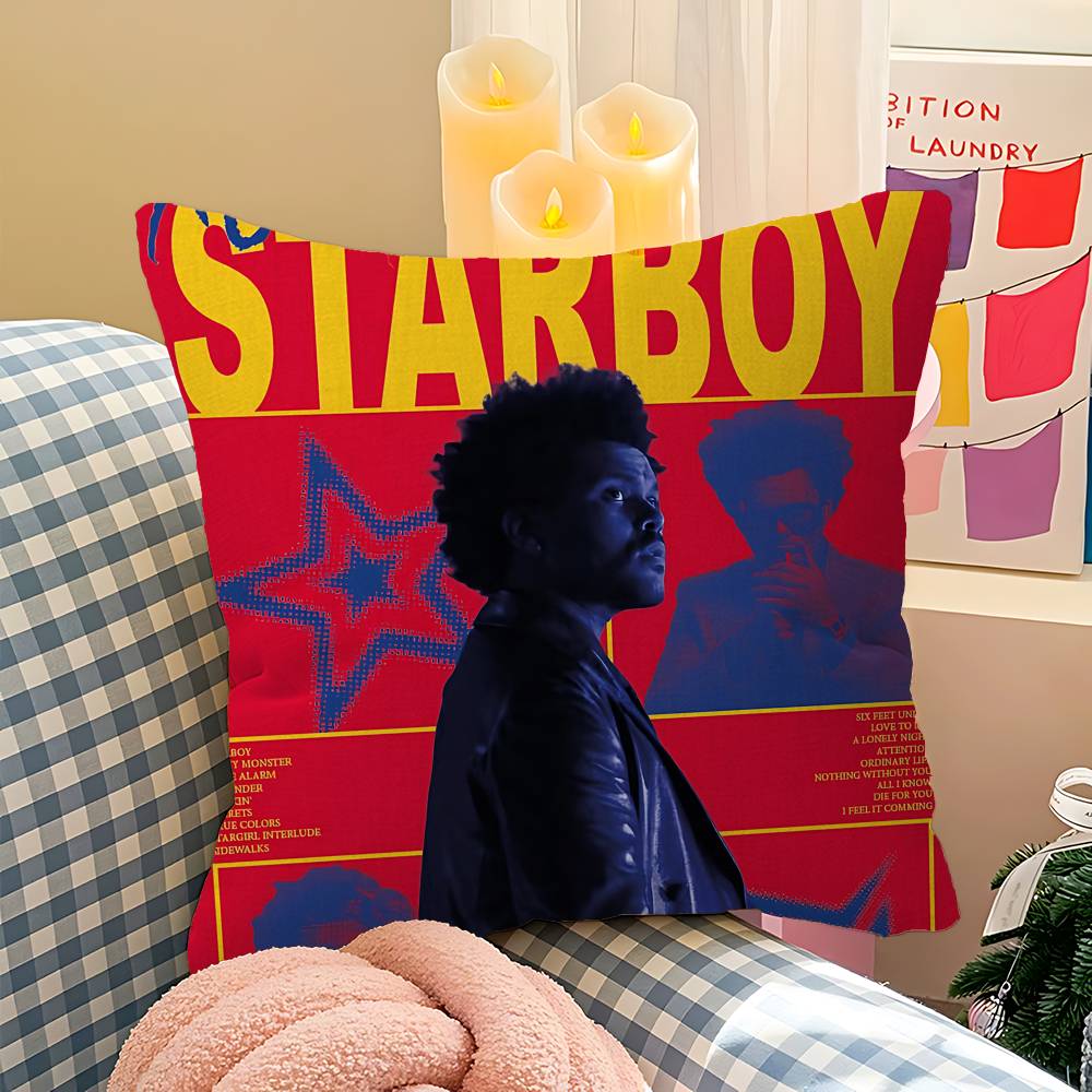 Singer The Weeknd Cushion Cover Pillow Cover Decor Pillowcase Printed Cushion Case For Couch