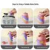 Portable Foldable Silicone Water Bottle - Outdoor Telescopic Camouflage Design