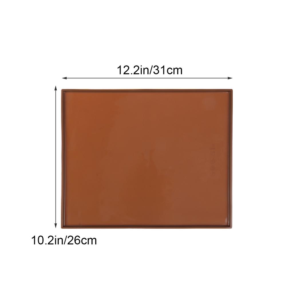 Силиконовый коврик для кормления питомцев, водонепроницаемый, антипригарный, подставка под миску для собаки/кошки, с приподнятым краем, легкий коврик для кормления питомцев