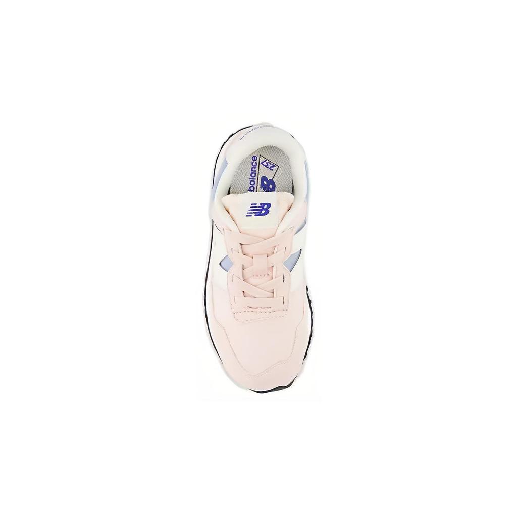 New Balance NB 237 Bungee Wear resistant And Lightweight Low top Kids' Running Shoes Pink Blue Kids' PH237TK