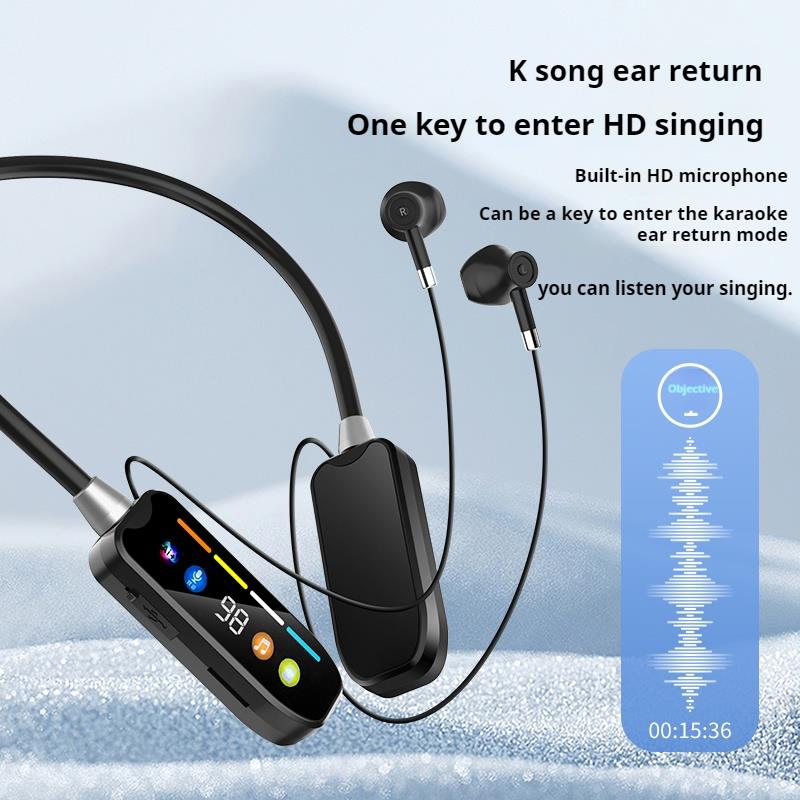 Светодиодные беспроводные Bluetooth-магнитные наушники с длительным временем работы, Hi-Fi звук, шейные наушники, спортивные игровые гарнитуры с шумоподавлением