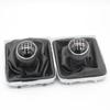 Для VW PASSAT B6 2005-2012 новая 5/6 ступенчатая механическая ручка переключения передач рычаг переключения передач чехол багажника кожаные автомобильные аксессуары