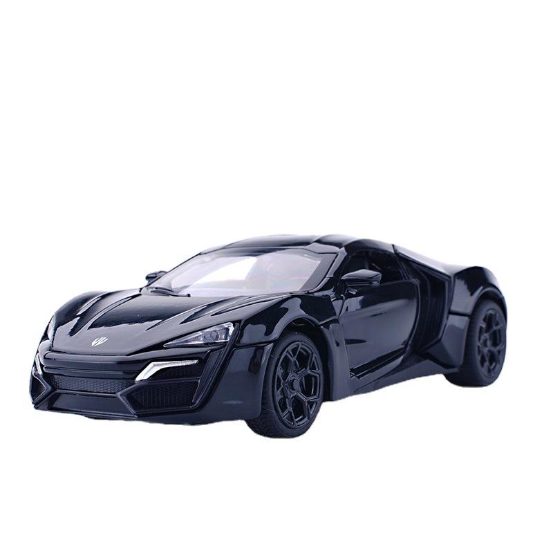 1/32 Lykan Hypersport Alloy Car Model Diecasts & Toy Vehicles Коллекция игрушечных машинок The Fast & Furious Игрушки для детей Подарки для детей