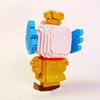 LOZ 9264 Animal World Terracotta Warrior Elephant Army Solider Mini Diamond Blocks Bricks Building Toy for Children Gift No Box
