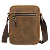 Genuine Leather Men's Shoulder Bag Premium Crazy Horse Leather Vintage Men's Outdoor Shoulder Straddle Bag