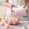 Корзина для яиц в европейском стиле, нержавеющая форма курицы, деревенская проволочная корзина для сбора яиц, кухонные принадлежности