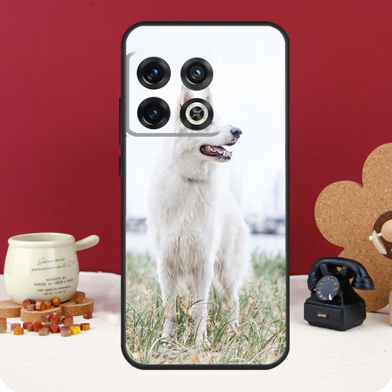 Cartoon German Shepherd Dog Cover For OnePlus 13R 13 12 12R 11 10 Pro 8T 10T OnePlus Nord 4 CE 2 3 Lite N10 N20 N30 Case